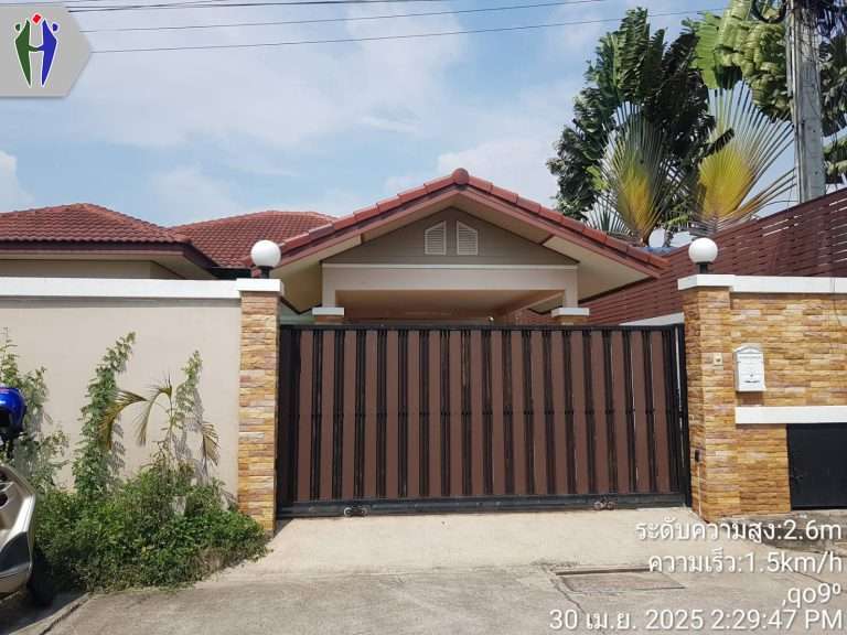 Single house, Pool Villa, for rent, Huai Yai, 3 bedrooms, for rent, 37,000 baht.