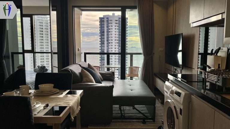 Condo Lumpini North Pattaya-Sukhuvit for Rent washing machine