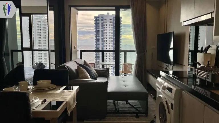 Condo Lumpini North Pattaya-Sukhuvit for Rent washing machine