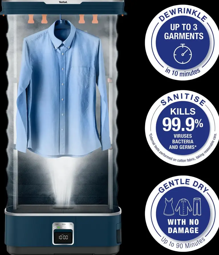 “Care For You” garment steamer/dryer