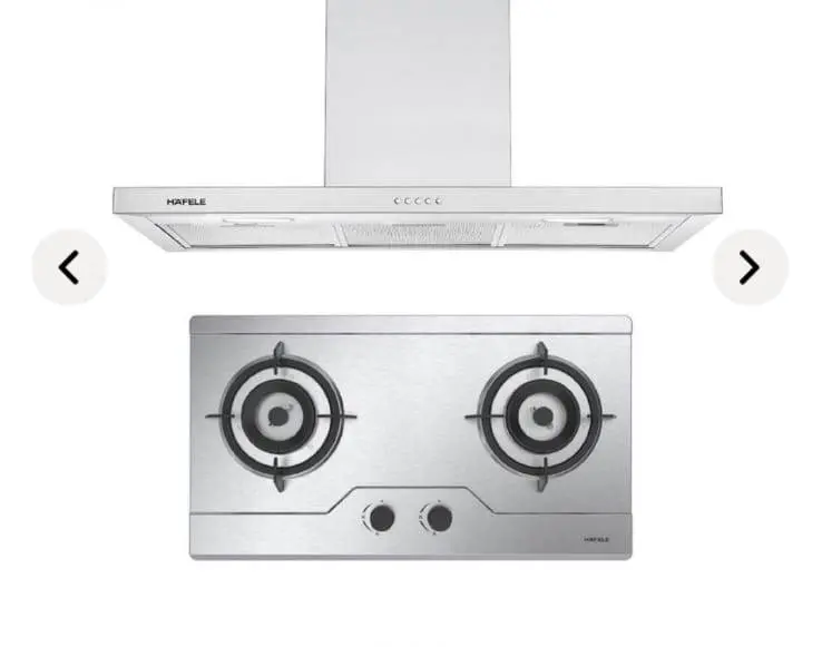 NEW Modern Hafele Hood &amp; 2-Burner Stove