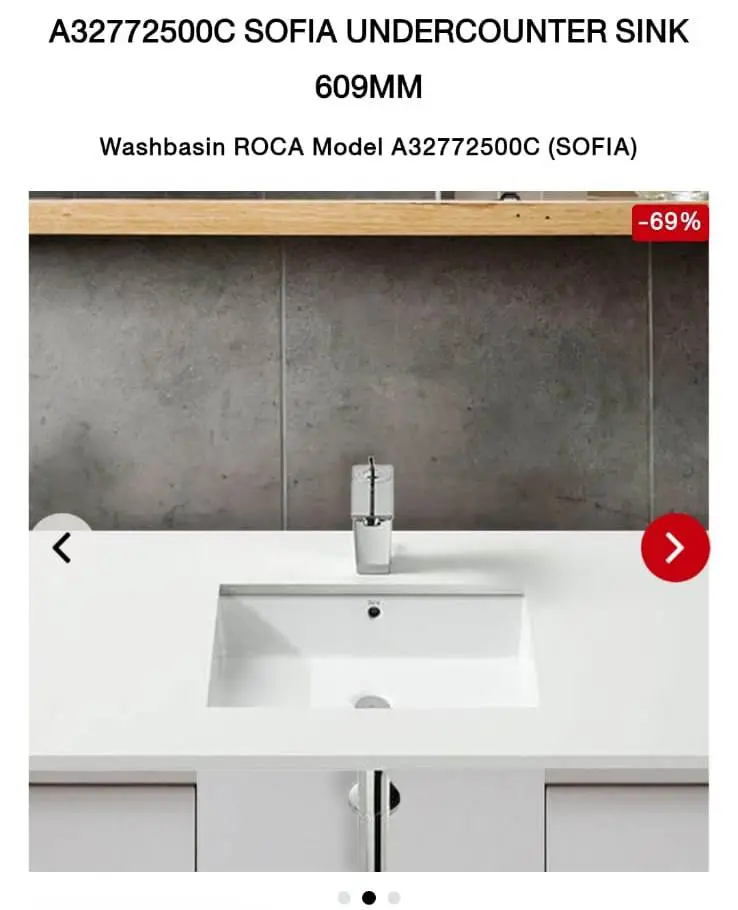 NEW Modern Bathroom Sinks &ndash; 70% OFF