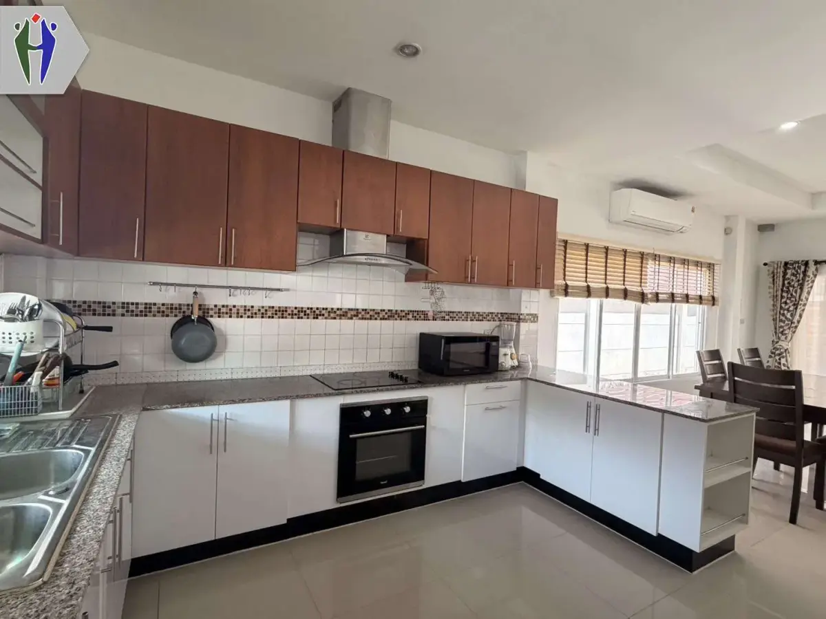Single house, Pool Villa, for rent, Huai Yai, 3 bedrooms, for rent, 37,000 baht. — photo 3