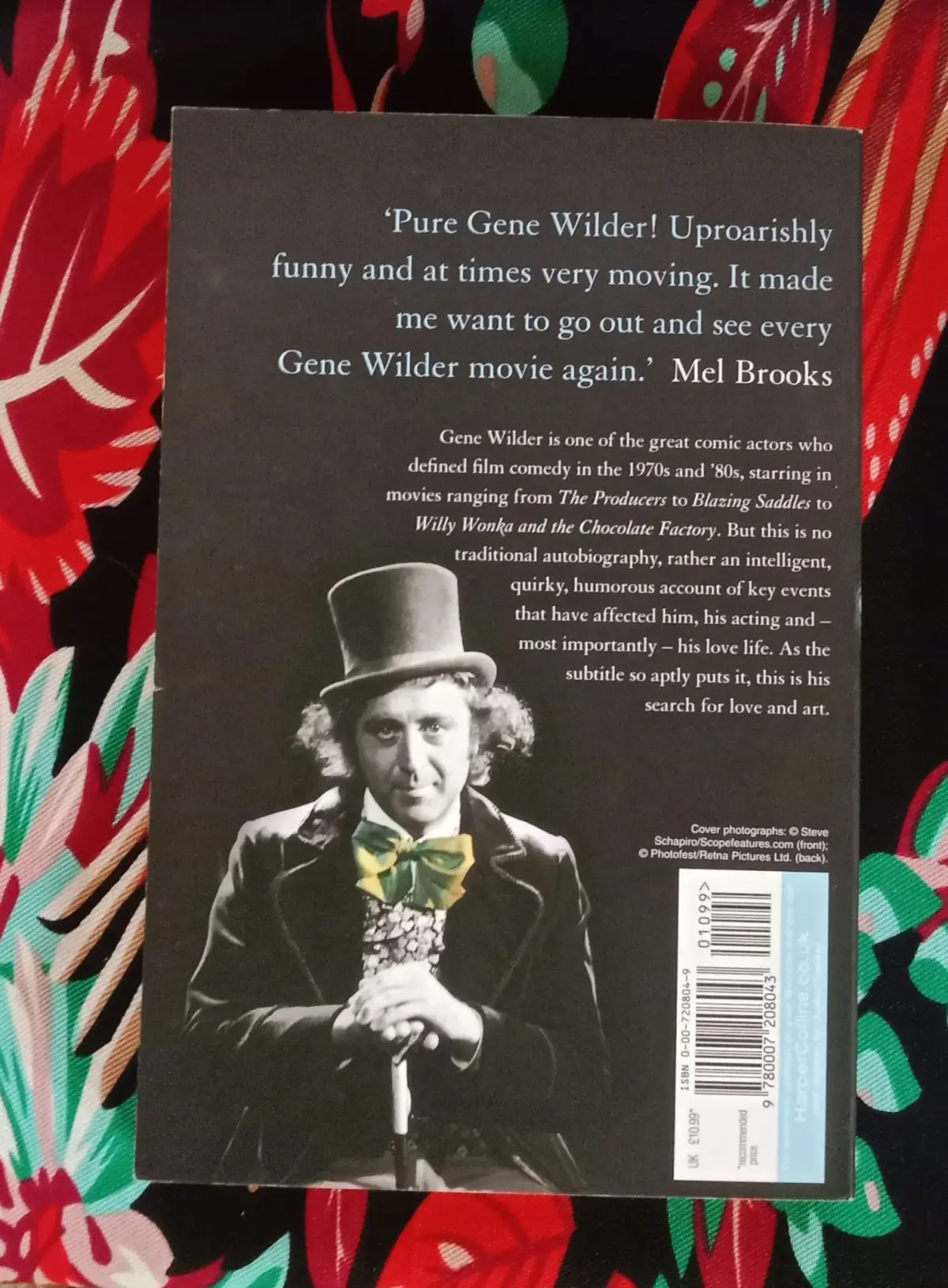 Gene Wilder Signed Book – ‘Kiss Me Like a Stranger’ (2005) — photo 2