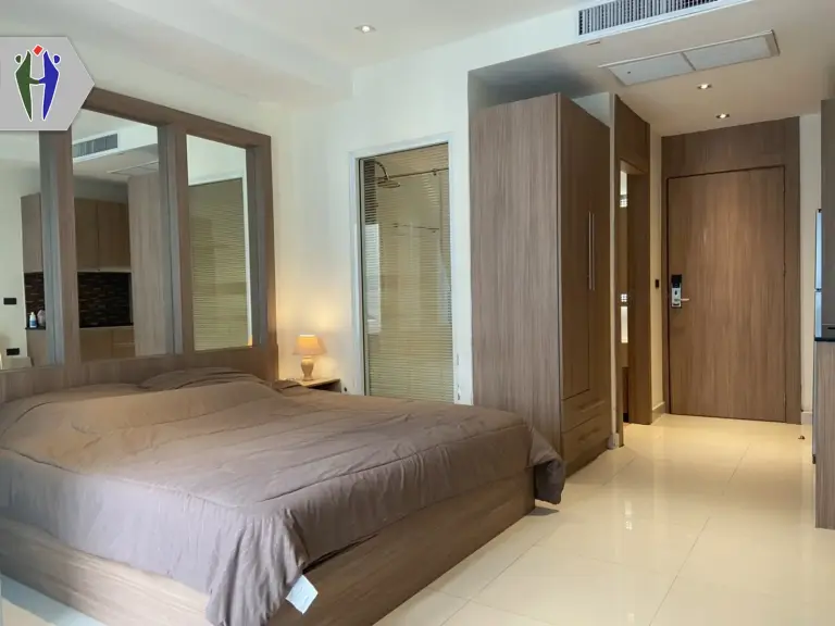 Condo for rent 7000 baht Na Jomtein Pattaya Size 32 sq.m. Studio