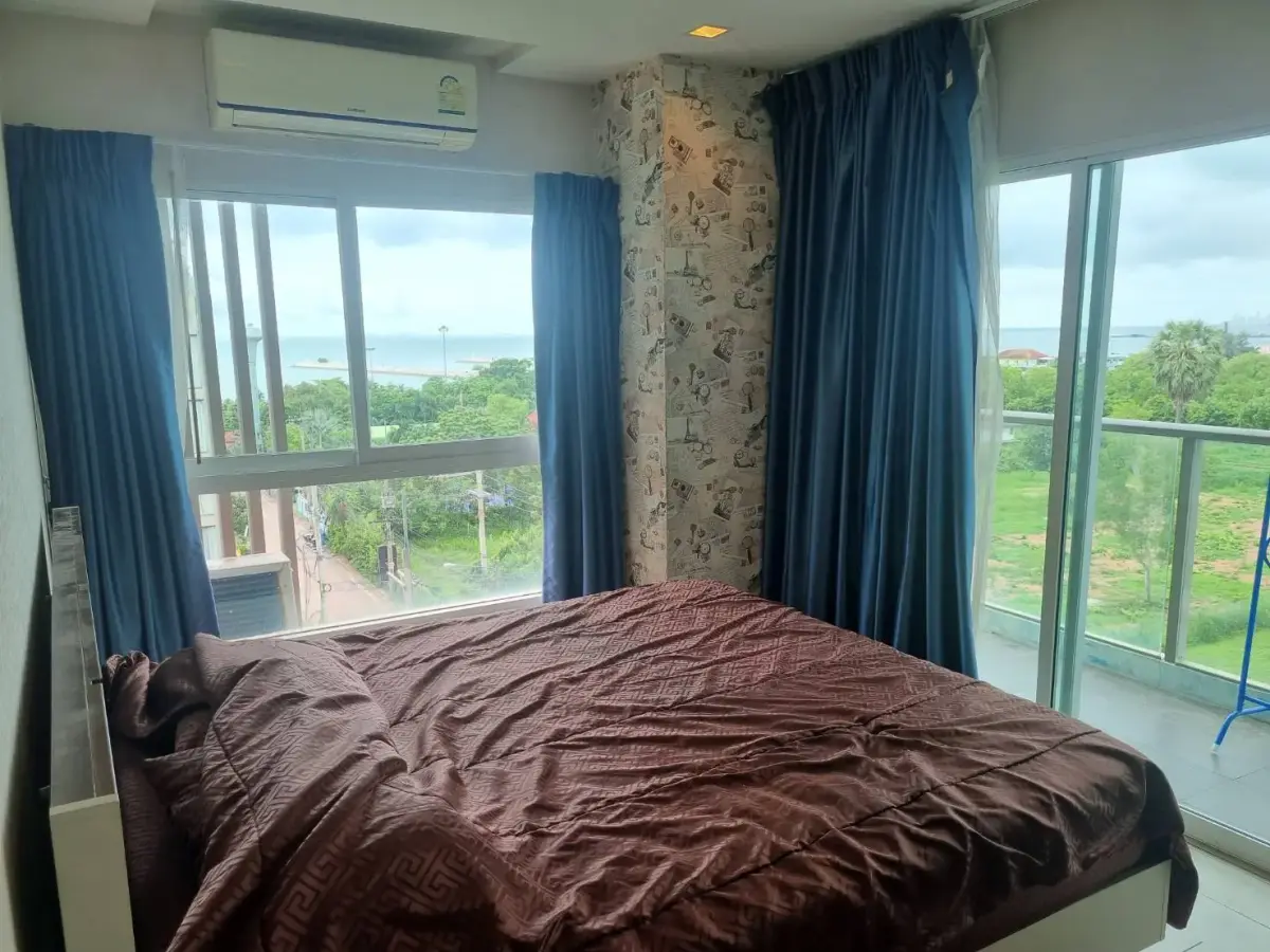 CONDO FOR SALE WITH A BEAUTIFUL VIEW   2 BEDROOMS, 2 BATHROOMS, FREE APPLIANCES ARE PROVIDED AT NA JOMTIEN CHONBURI — photo 1