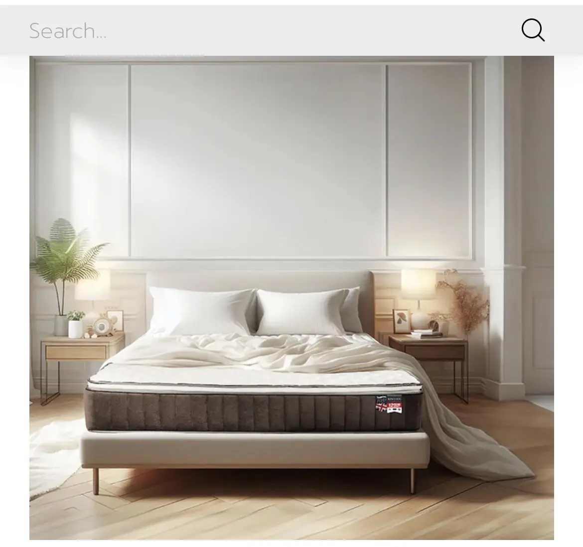 Mattress Queen size (no base) — photo 1