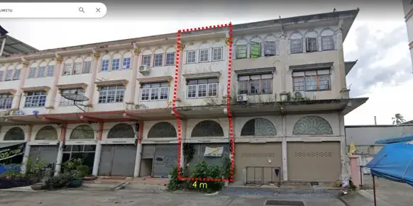 Urgent Sale! 3-Storey Commercial Building in Sam Phran, Nakhon Pathom