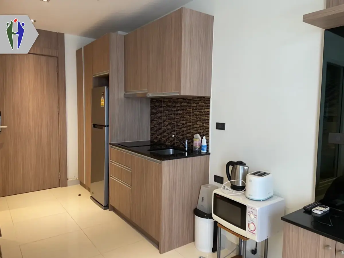 Condo for rent 7000 baht Na Jomtein Pattaya Size 32 sq.m. Studio — photo 2