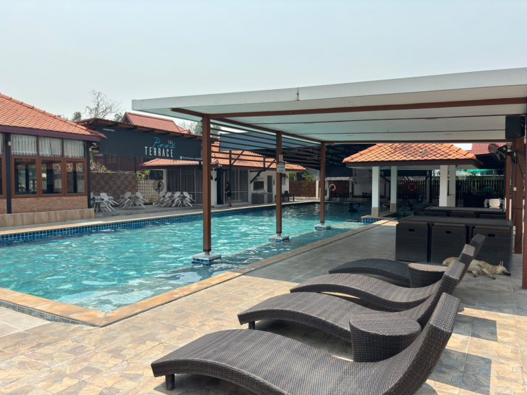 Unique investment in Chiang Mai: Beautiful swimming pool complex with detached house for sale