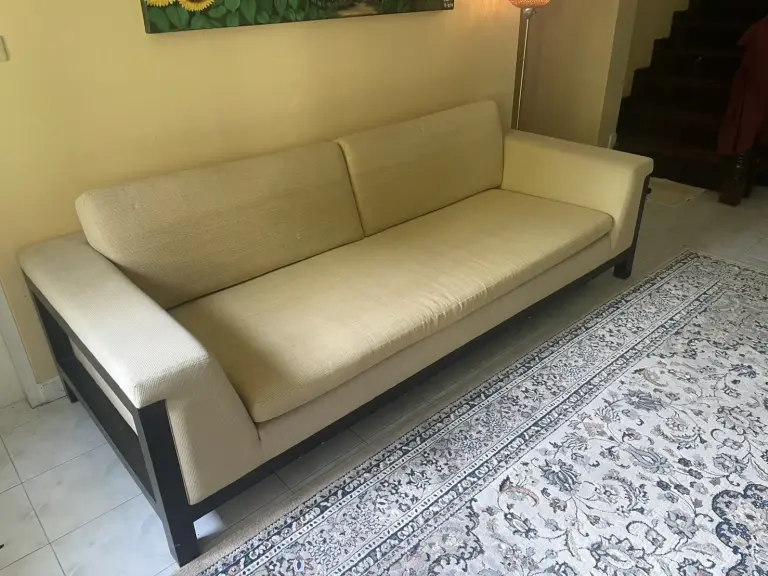 Teek Couch 2.40×1.0ม. โครงเป็นไม้สักครับ BRAND FIRST