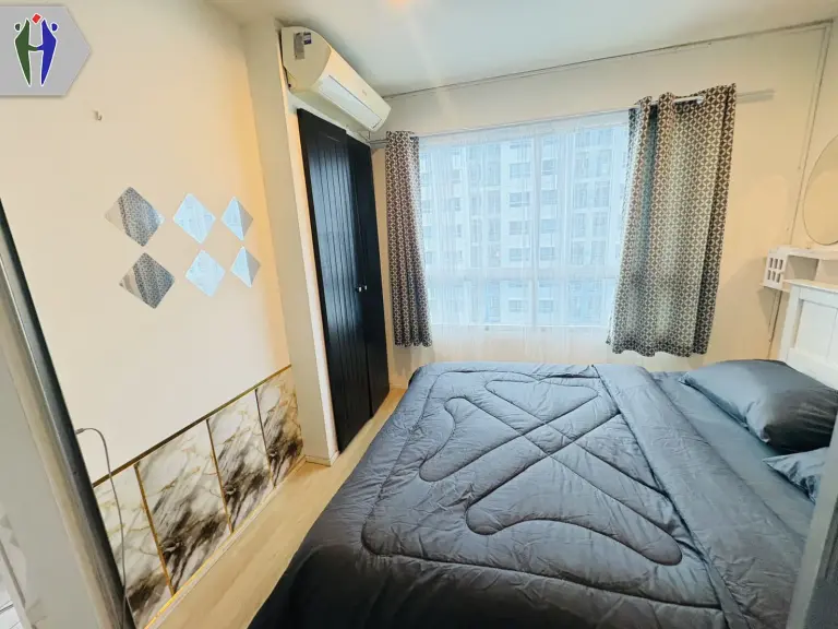 Condo for rent Next to the BEACH 💦🐳✨ 8000 baht with washing machine, ready to move in