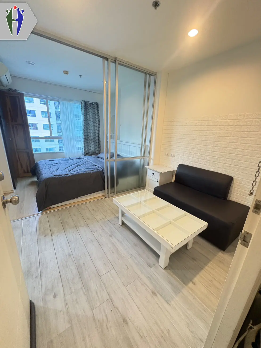 Condo for rent Next to the BEACH 💦🐳✨ 8000 baht with washing machine, ready to move in — photo 2