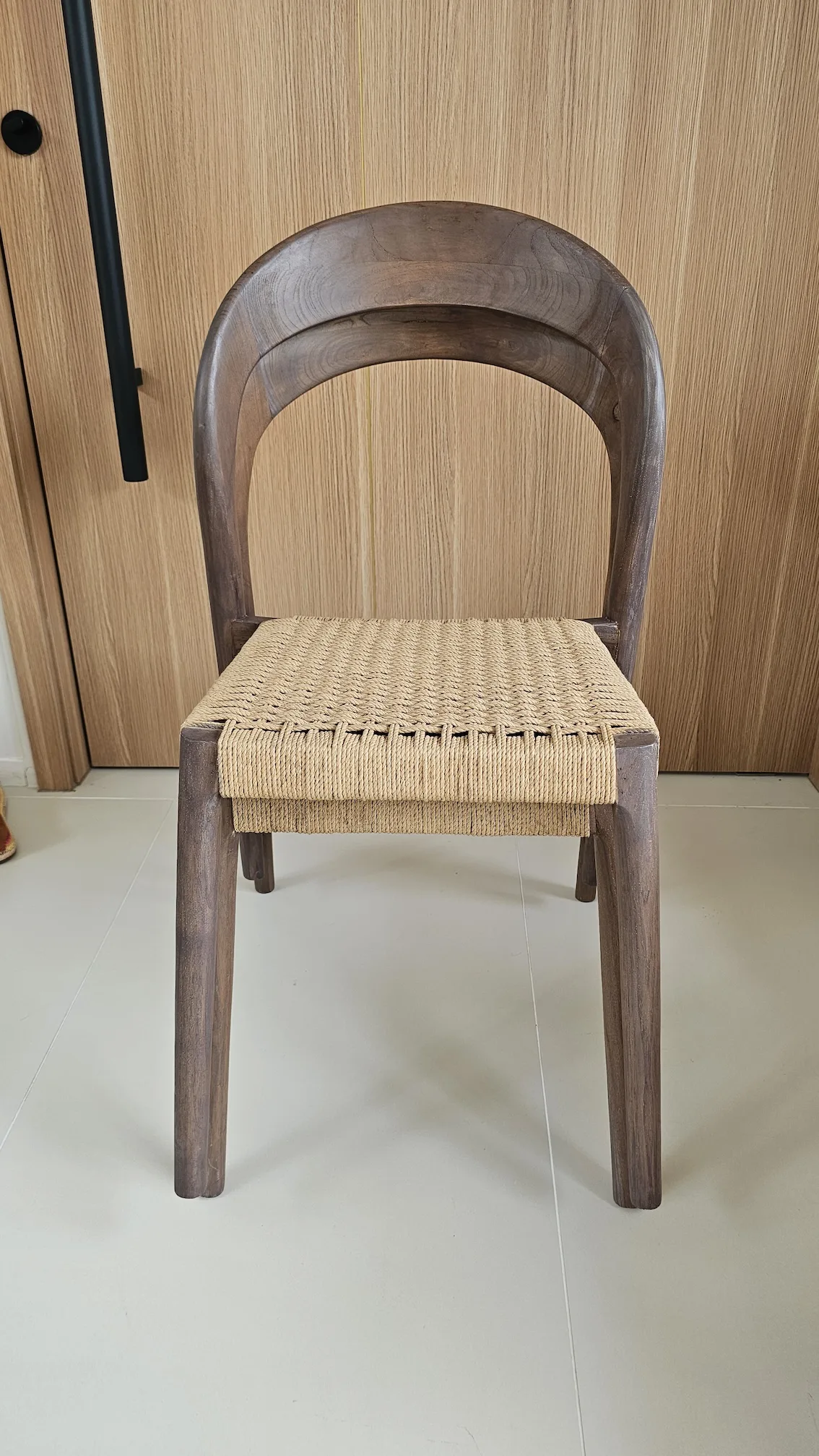 Pair of Woven Rope Dining Chairs, 5,500 TBH for both — photo 2