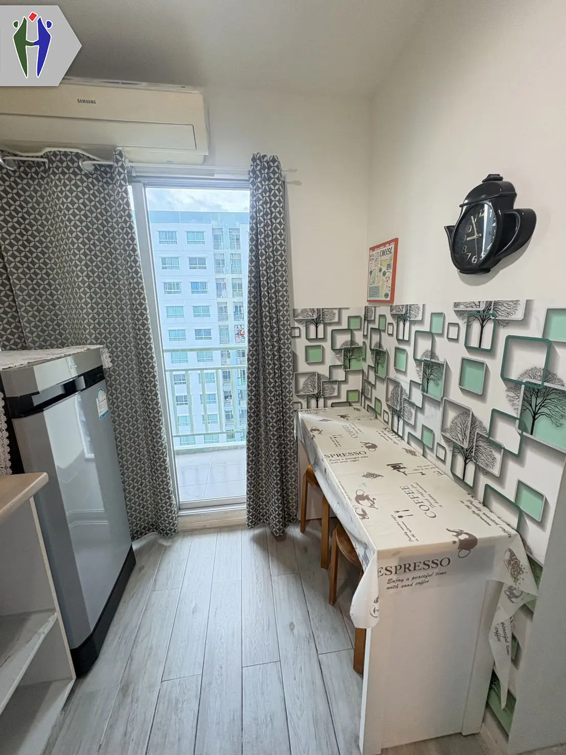 Condo for rent Next to the BEACH 💦🐳✨ 8000 baht with washing machine, ready to move in — photo 3