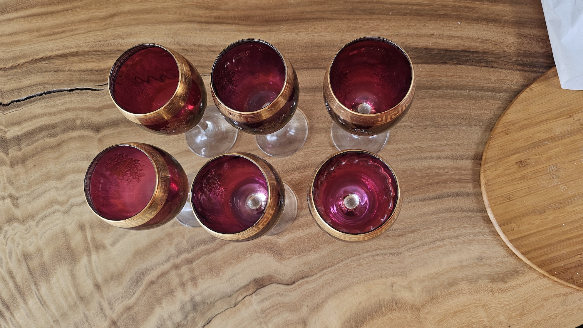 wine glass set 3