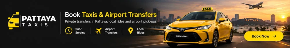 Pattaya Taxi Services - Airport Transfers Bangkok to Pattaya