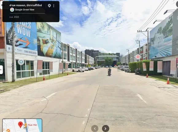 Beautiful 3-story commercial building for sale in Nong Kae, Hua Hin; excellent location suitable for business. ขายอาคารพาณิชย์สวย 3 ชั้น หนองแก  หัวหิน  ทำเลดีค้าขายได้