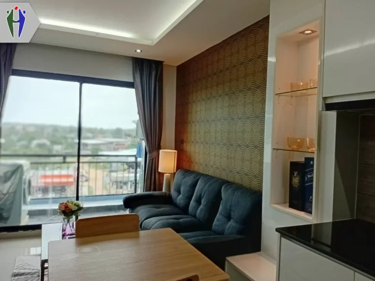 Condo for rent 1 bedroom, washing machine, east side of Pattaya at The Blue Residence 💦🐳✨
