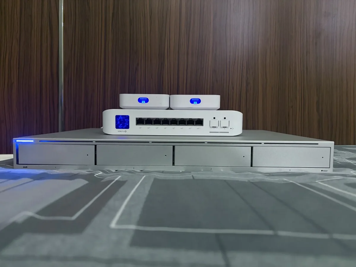 ชุด UniFi 15 อุปกรณ์ กล้อง 6 ตัว+UNVR | UniFi 15-Device Lot 6 Cams+UNVR — photo 3
