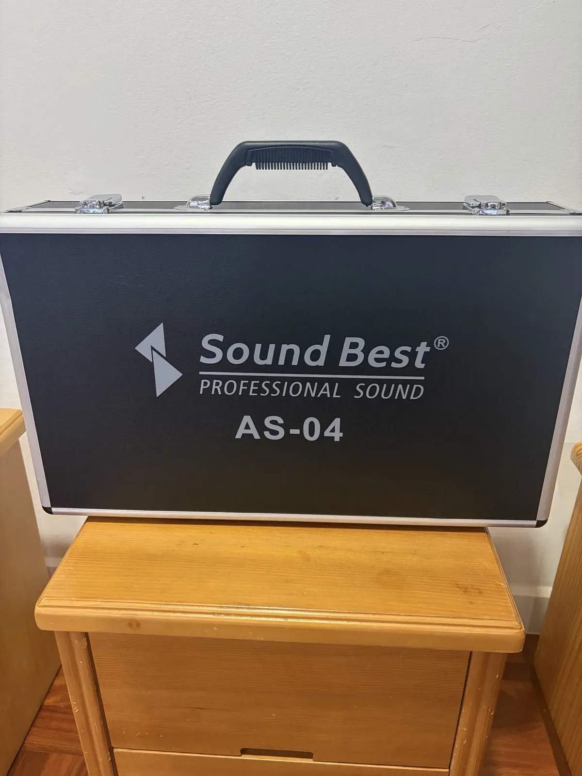 ไมค์ลอยคู่ Sound Best AS-04 ครบชุดพร้อมกล่อง | Dual UHF Mic Set — photo 3