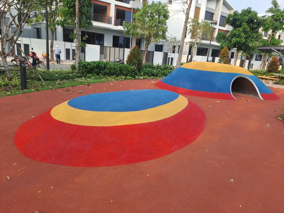 EPDM Rubber Flooring Playground Surfaces, Tiles and Mats — photo 2