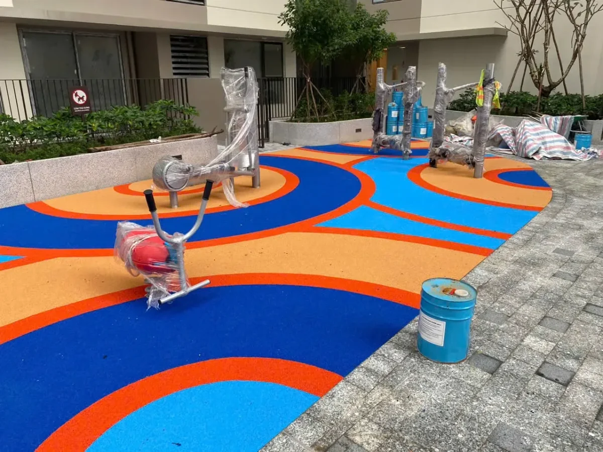 EPDM Rubber Flooring Playground Surfaces, Tiles and Mats — photo 3